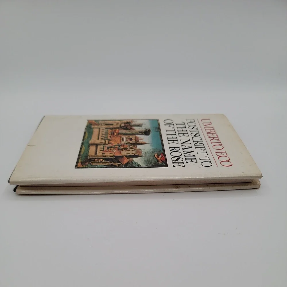 Umberto Eco Postscript to The Name of the Rose Hardcover First Edition 1984 Good